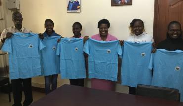 UoK Choir Receives Uniform